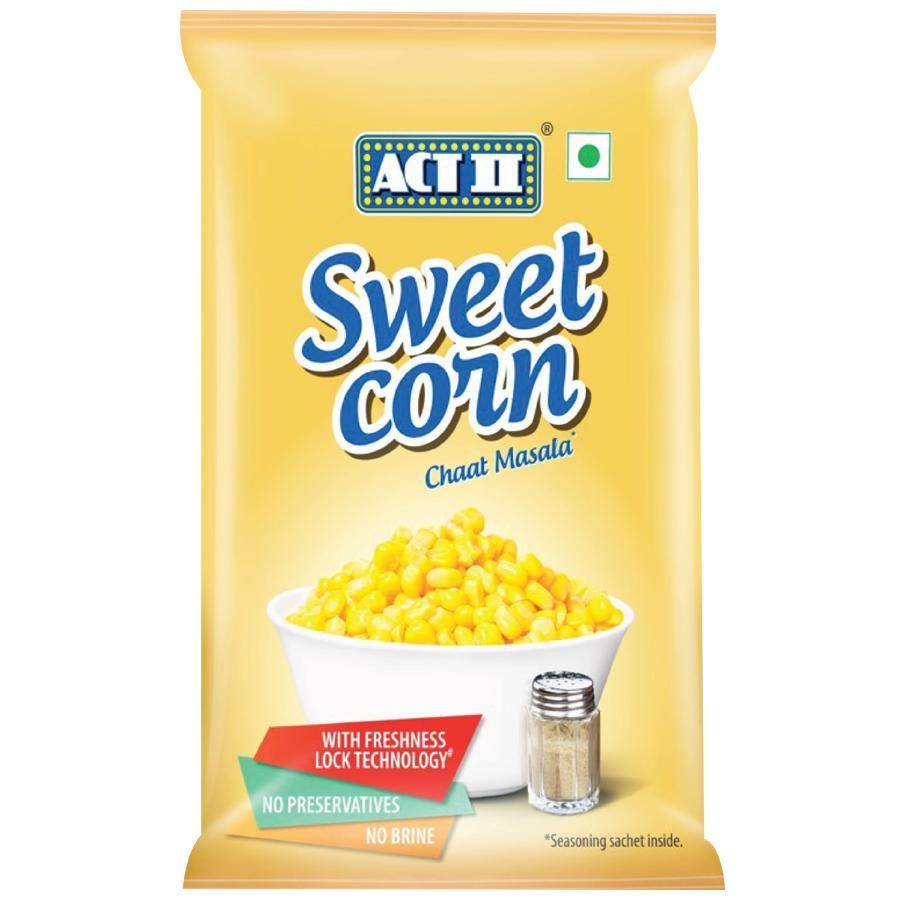 ACT II Sweet Corn - Chaat Masala, 151.9g