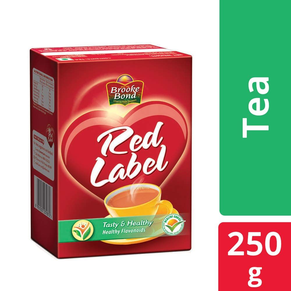 Brooke Bond Red Label Poly Pack Leaf Tea, 250g