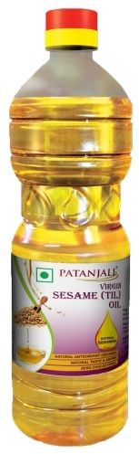 Patanjali Oil PET Bottle - Sesame/Til, 500ml