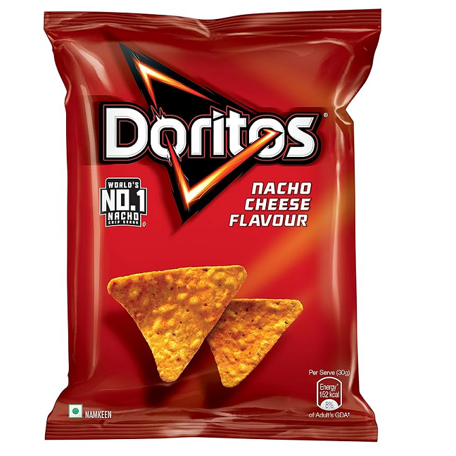 Doritos Nacho Cheese Chips, 75g