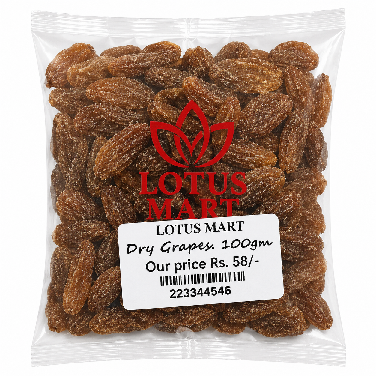 Lotus Mart Dry Grapes / Raisins, 50g