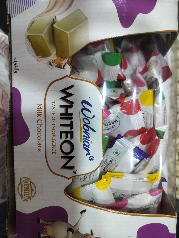 Wobniar  Whiteon Chocolate - Milk, 625g