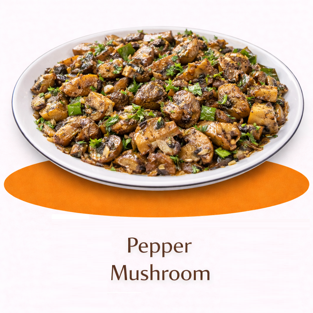 King of Gobi - Pepper Mushroom, 1 Plate