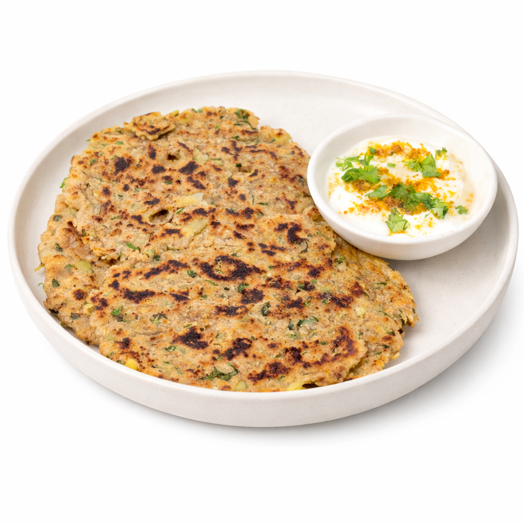 Amaranth Thalipeeth / Roti, 4pc
