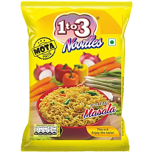1to3 Instant Noodles Pouch - Chatpat Masala, 75g