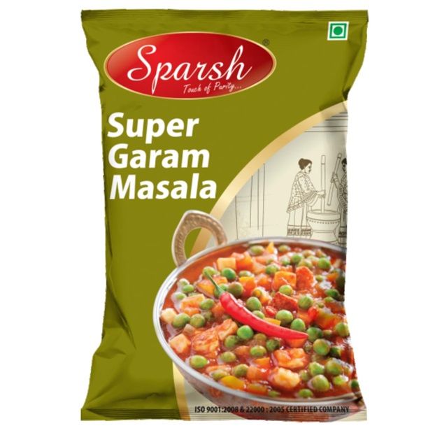 Sparsh Super Garam Masala Powder Pouch, 200g