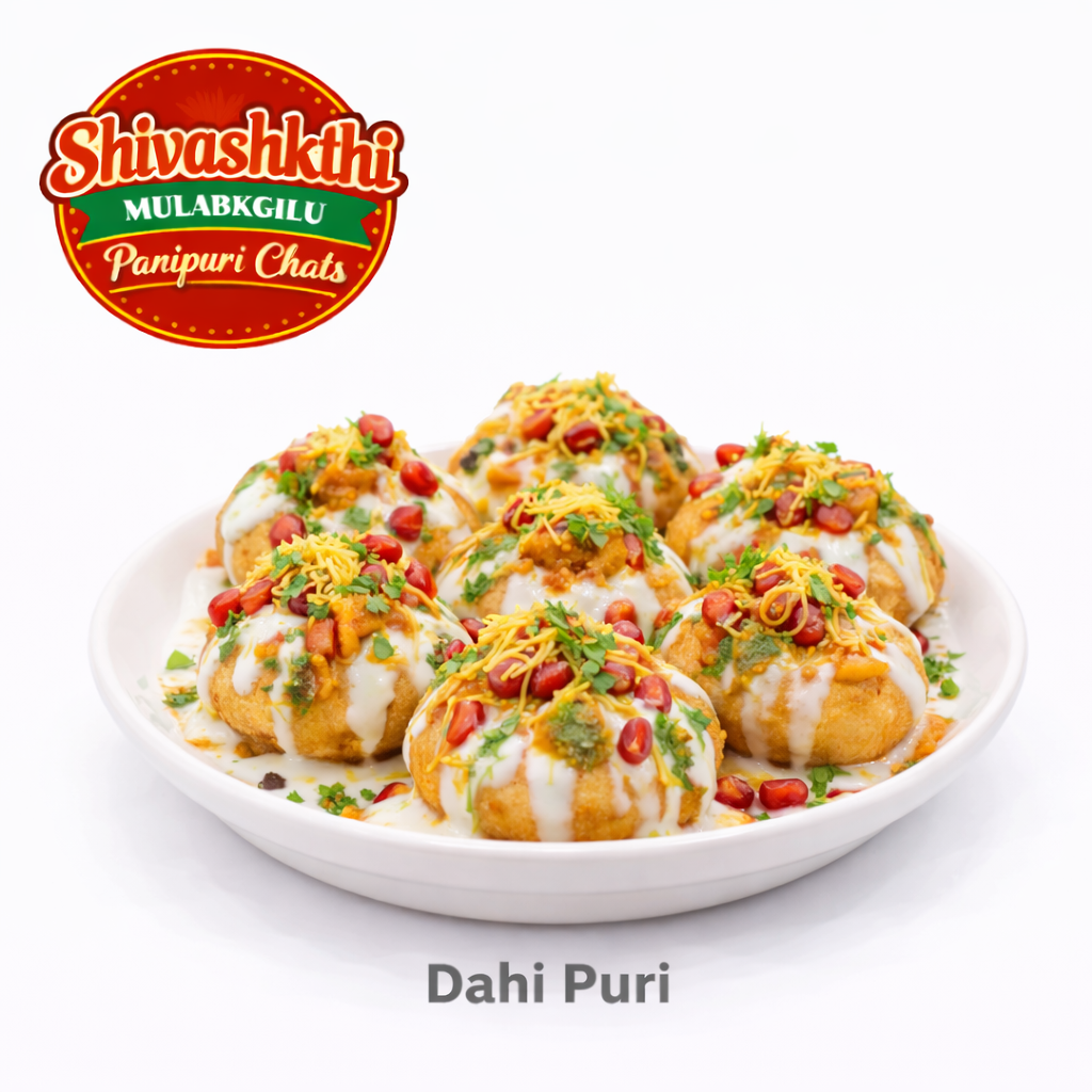 Shivashkthi Mulabagilu Chaats - Dahi Puri, 1 Plate
