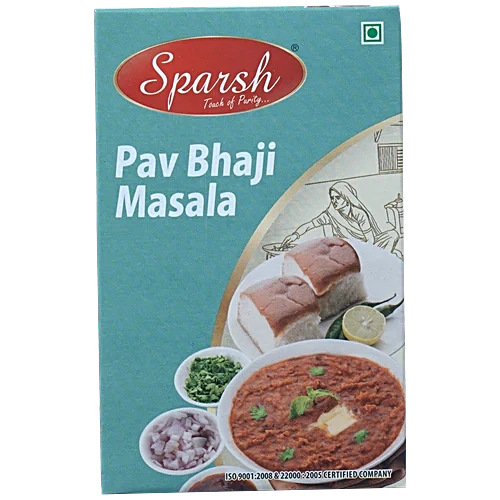 Sparsh Pav Bhaji Masala Carton, 100g