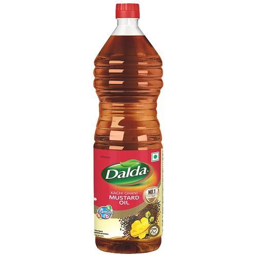 Dalda Kachi Ghani Mustard Oil PET Bottle, 1L