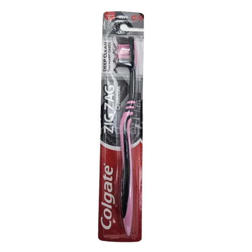 Colgate Zig Zag Charcoal Toothbrush - Soft, 1pc