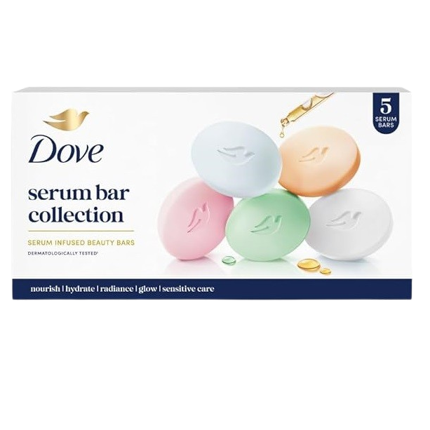 Dove Serum Bar Collection Multiple Pack, 625g (125g x 5pc)