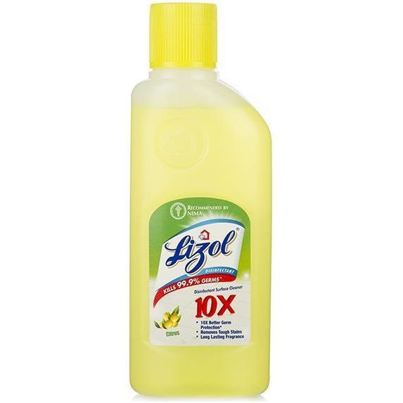 Lizol Disinfectant Floor Cleaner - Citrus, 200ml