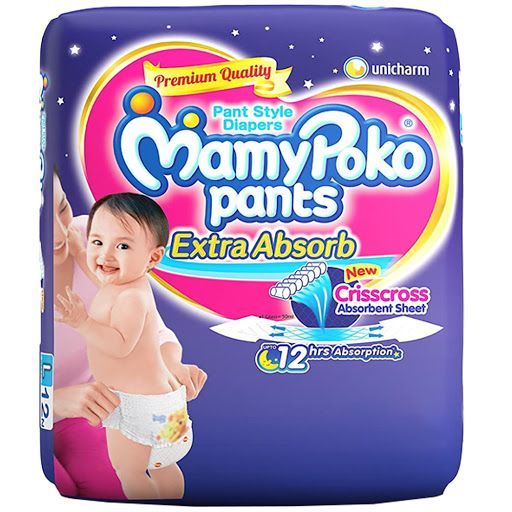 MamyPoko Extra Absorb Pant Style Diapers - L, 1pc