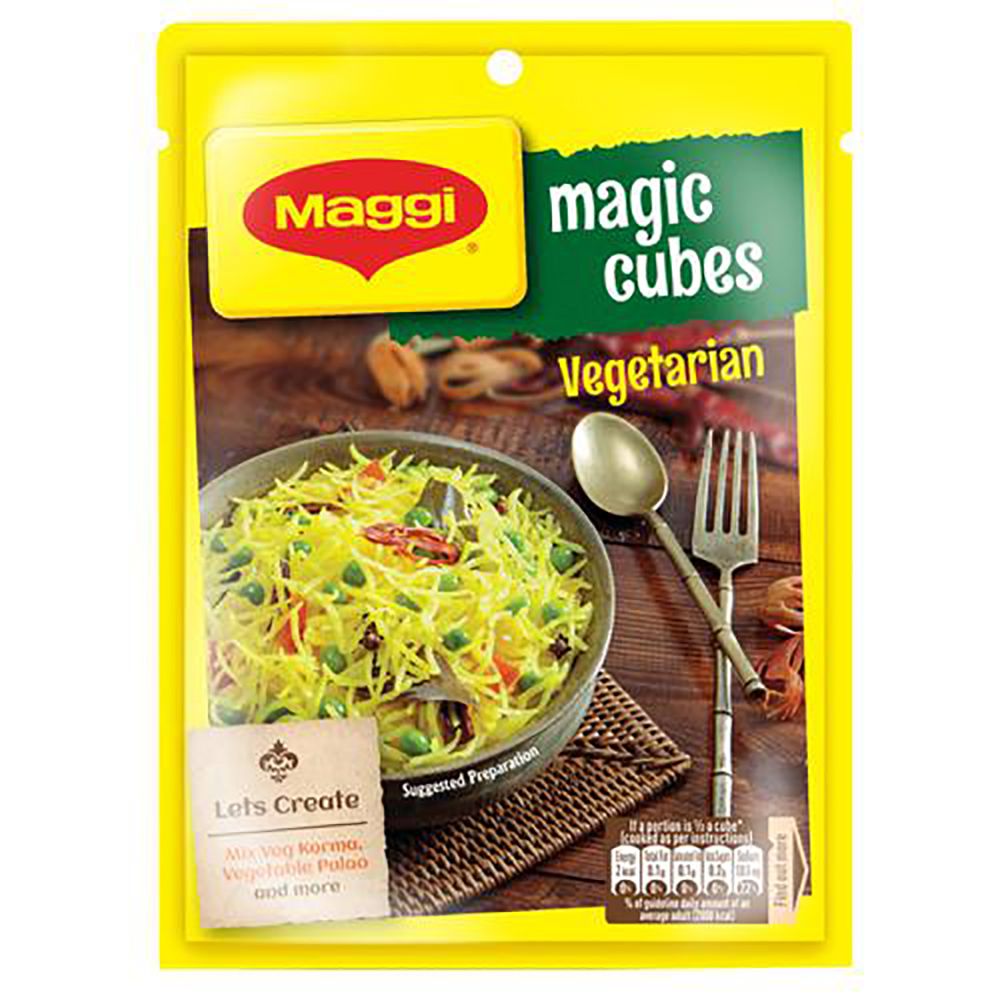 Maggi Magic Cubes Masala - Vegetarian, 40g