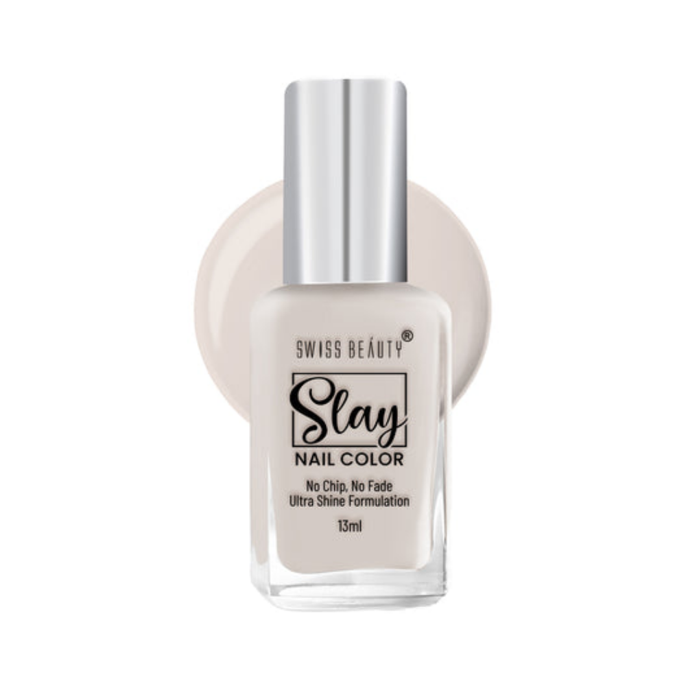 Swiss Beauty Slay Nail Color - Classic Cream 401, 13ml