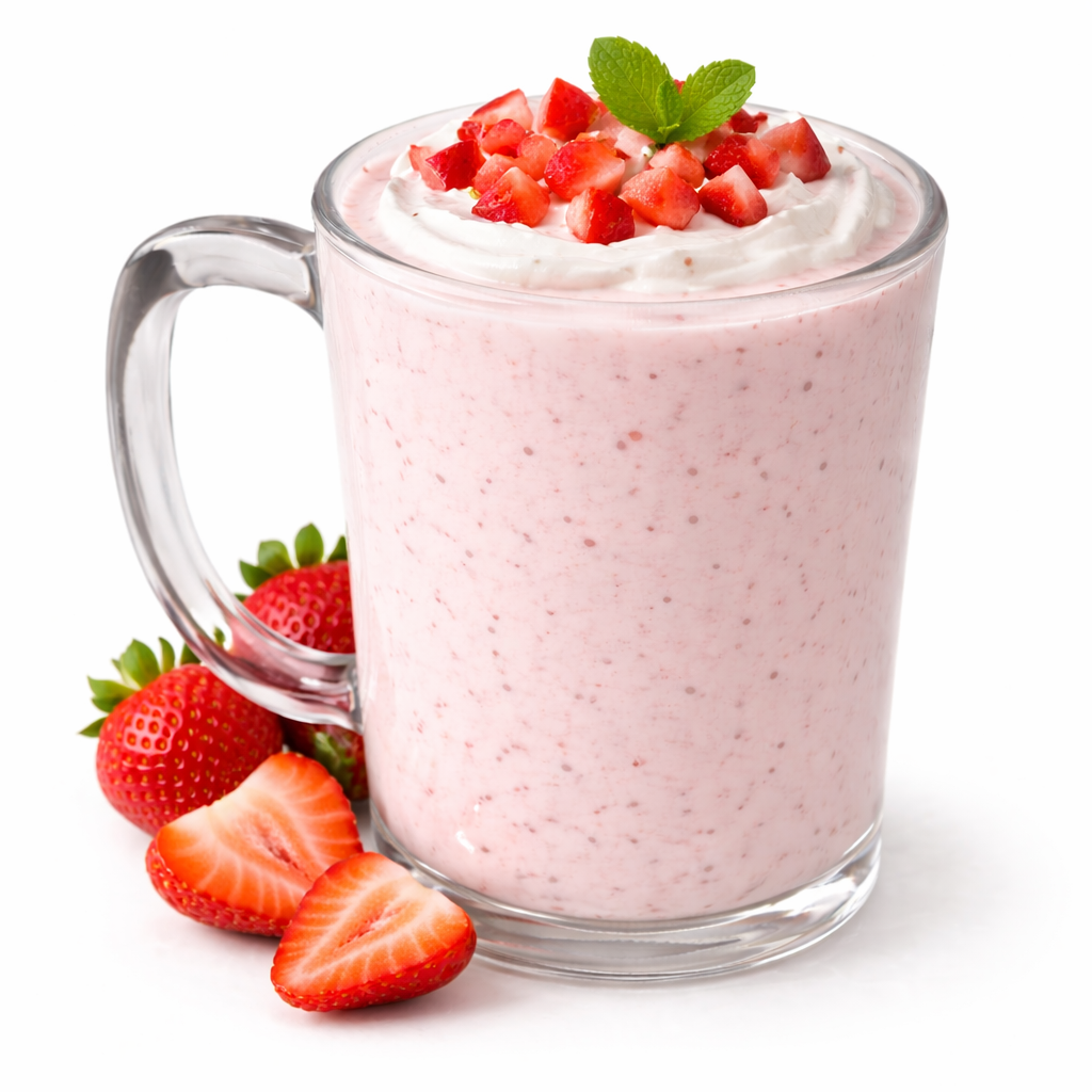 Lassi - Strawberry, 1 Glass