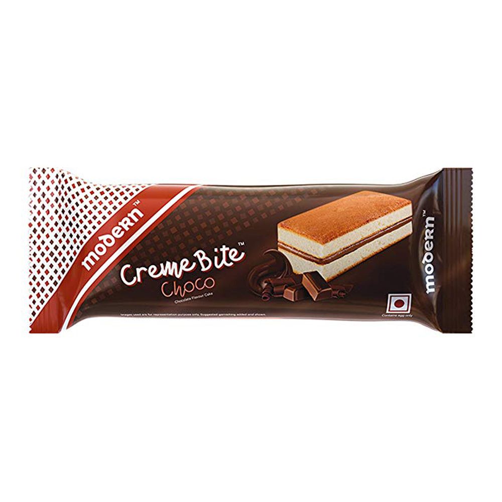 Modern (Rs.10) Cake Bar - Cream Bite Choco, 60g