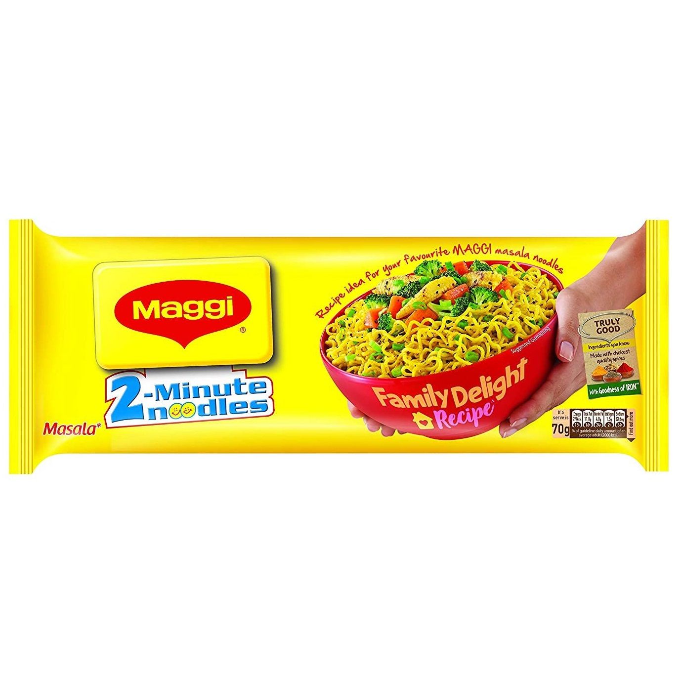 Maggi 2 Minute Noodles - Masala, 280g