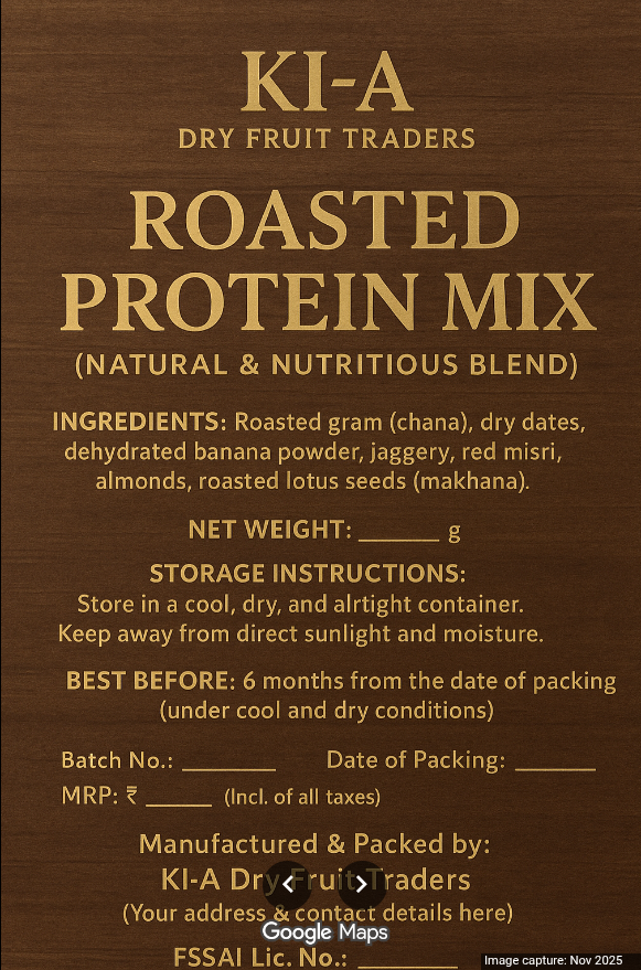 KI-A Dry Fruits Traders