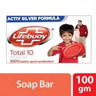 Lifebuoy Soap - Total, 100g (Set of 3)