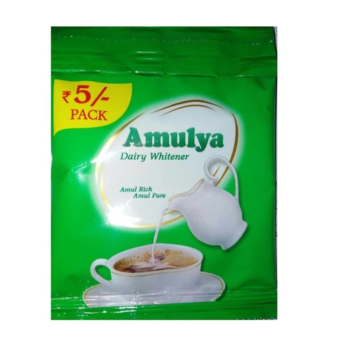 Amulya Dairy Whitener Milk Powder, 12g