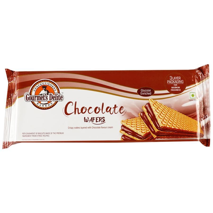 Gourmet's Delite Wafers - Chocolate, 60g