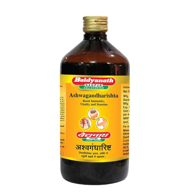 Baidyanath Nagpur Asli Ayurveda Ashwagandharishta, 450ml