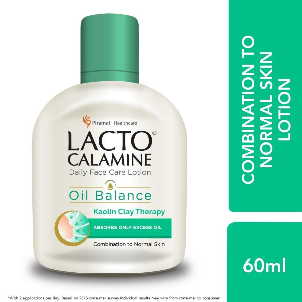 Lacto Calamine Daily Face Lotion - Normal Skin, 60ml