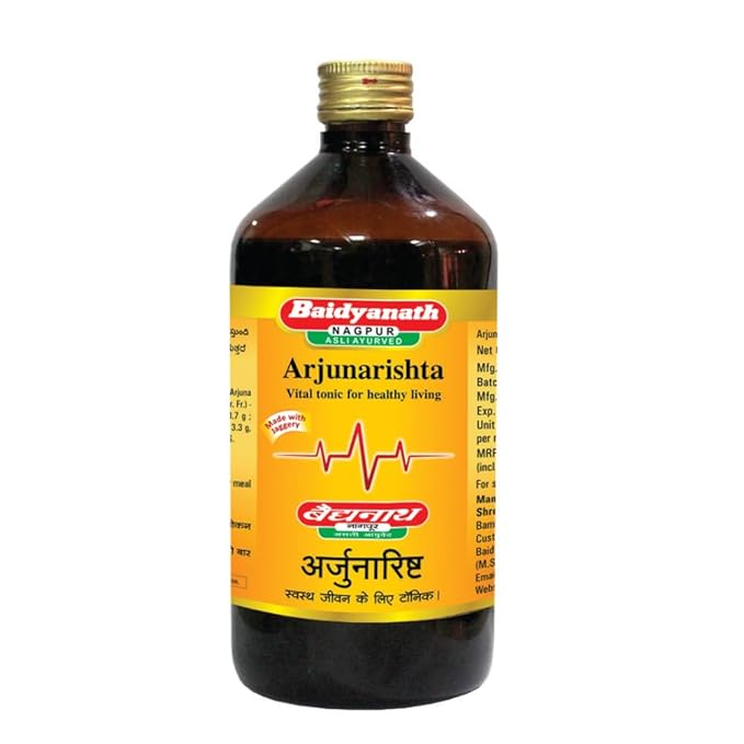 Baidyanath Nagpur Asli Ayurveda Arjunarishta, 450ml