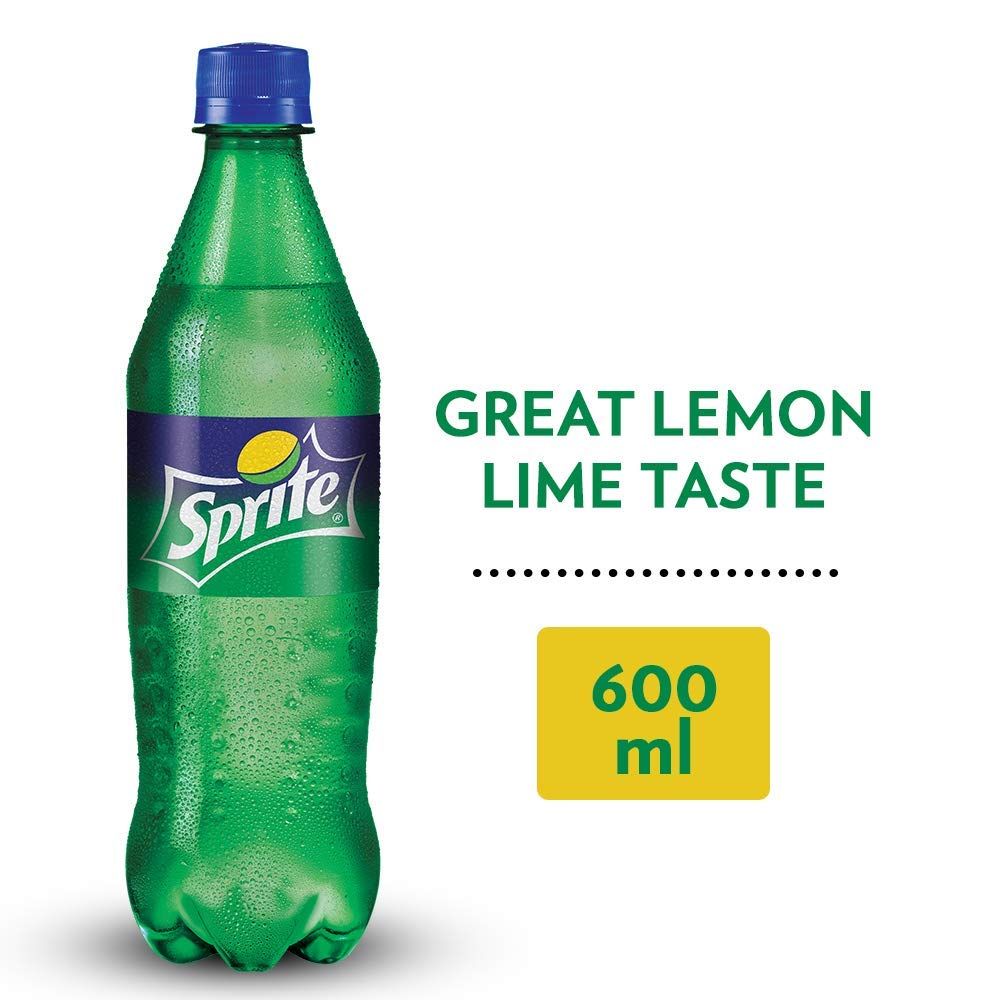 Sprite Soft Drink Small Pet, 600ml