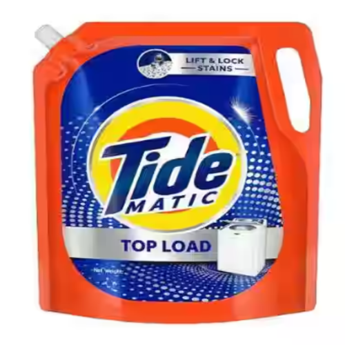 Tide Matic Liquid Detergent Refill Pouch - Top Load, 850L
