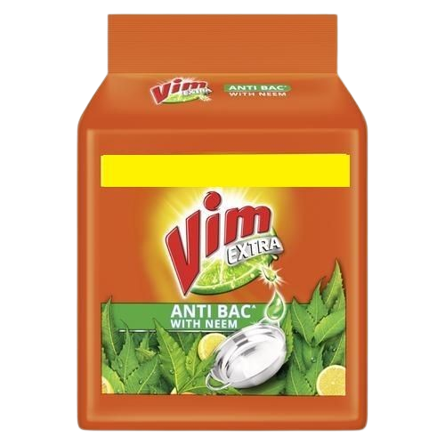 Vim Anti Bac Dishwash Bar - Neem, 200g (Set of 5)