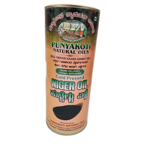 Punyakoti Cold Pressed Niger Oil Tin, 2L