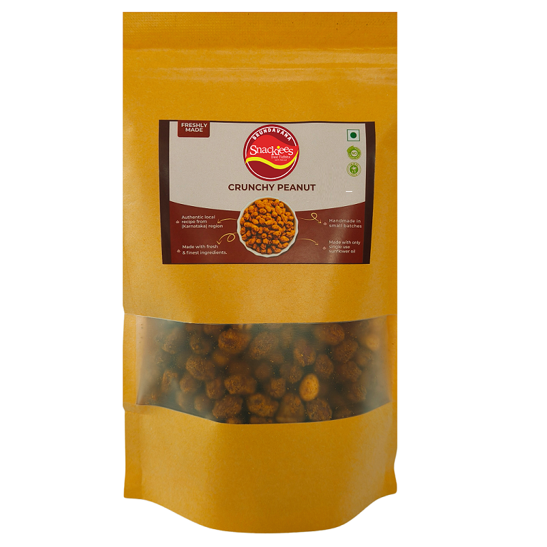 Brundavana Snackiees Crunchy Peanut, 100g