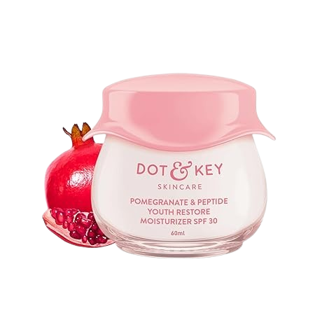 Dot & Key Pomegranate + Multi Peptide Anti Ageing Moisturizer - SPF30, 60ml