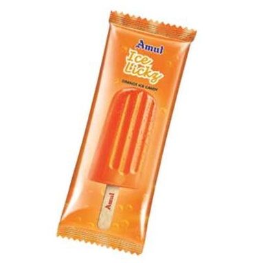 Amul Stick Ice Cream - Lickz Orange, 50ml
