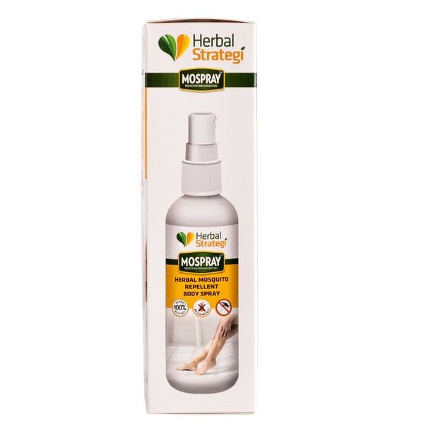 Herbal Strategi Mosquito Repellent Body Spray, 100ml