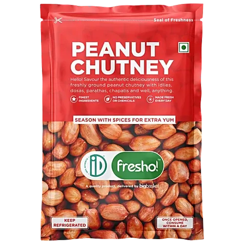 iD Peanut Chutney Pouch, 120g