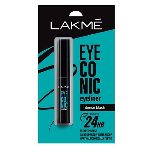Lakme Eyeconic Liquid Eyeliner - Black, 4.5 ml