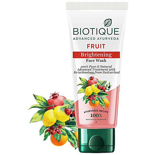 Biotique Brightening Face Wash - Fruit, 100ml
