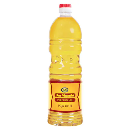 Om Shanti Pure Puja Oil, 500ml