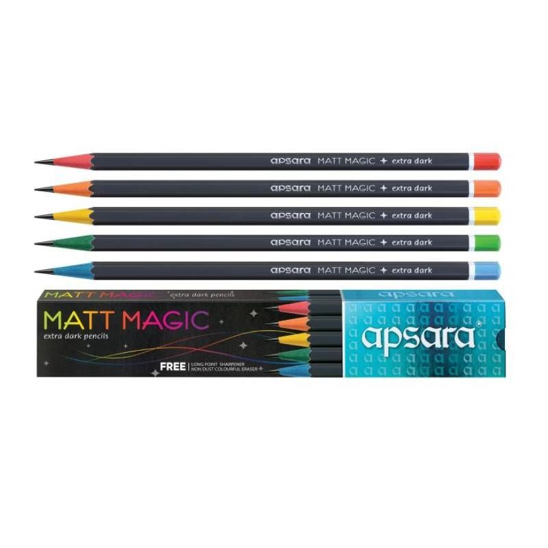 Apsara Matt Magic HB Pencil (Set of 10)