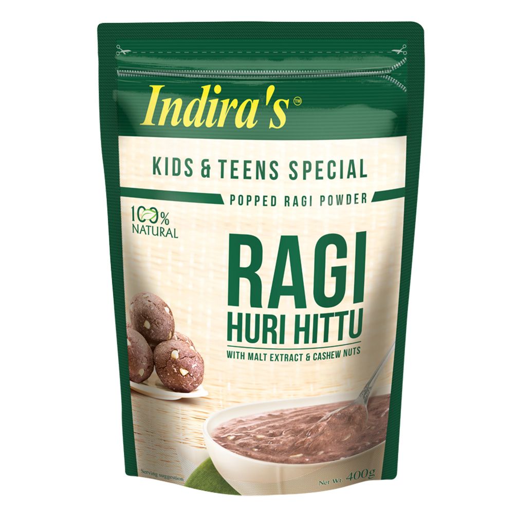 Indira's Ragi Special Huri Hittu, 400g