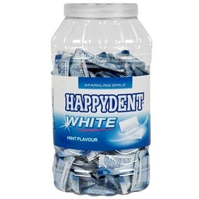 Happydent (Re.1) Bi Pack Chewing Gum - White, 2.2g