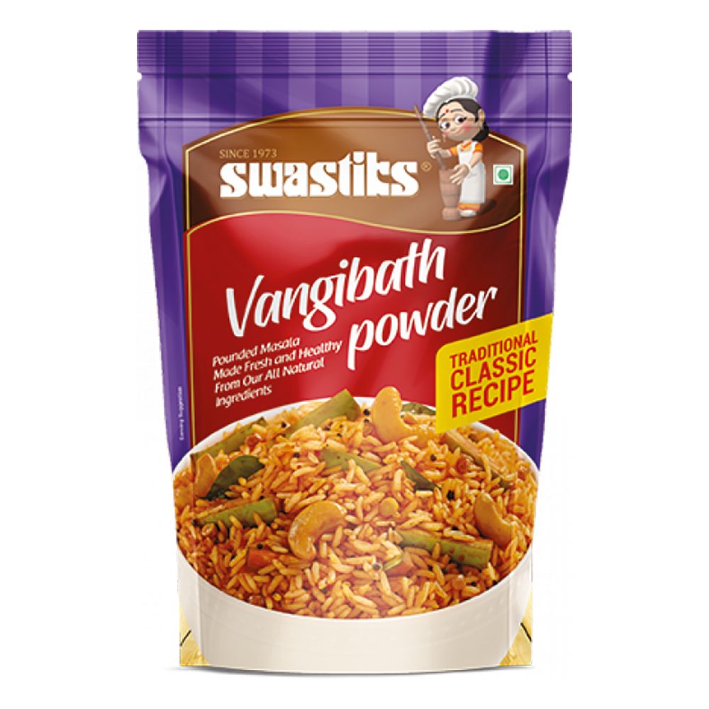 Swastik Vangi Bath Powder Standy Pouch, 500g