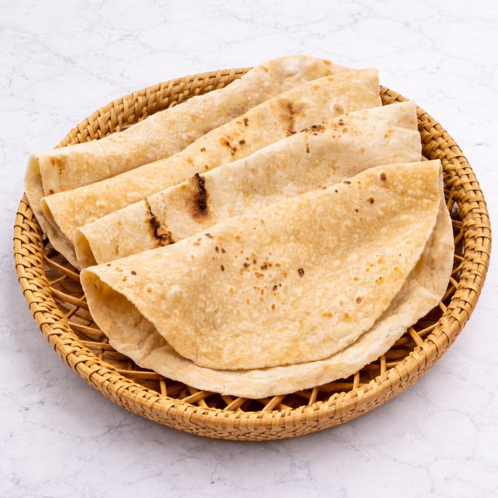 Plain Roti, 1 Plate