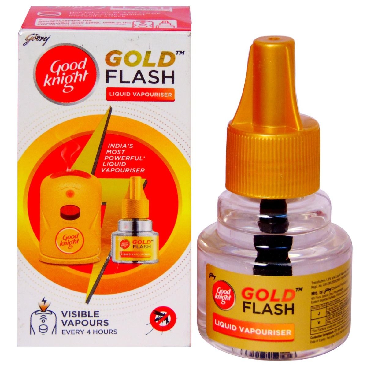 Good Knight Flash Liquid Vapouriser Refill, 45ml
