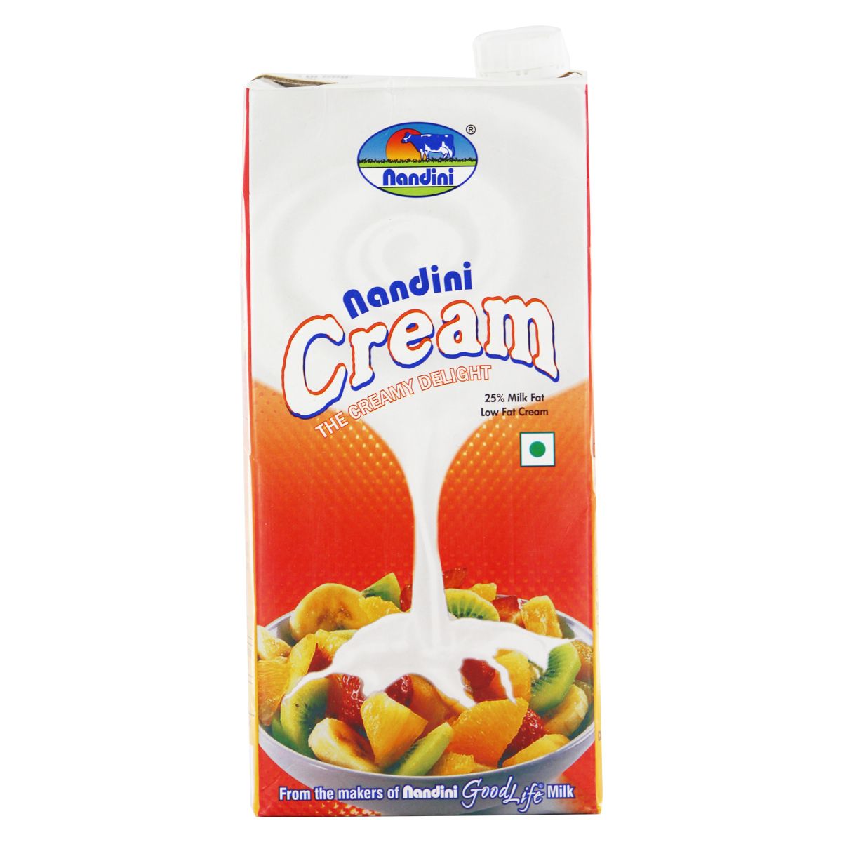 Nandini Fresh Cream, 1L