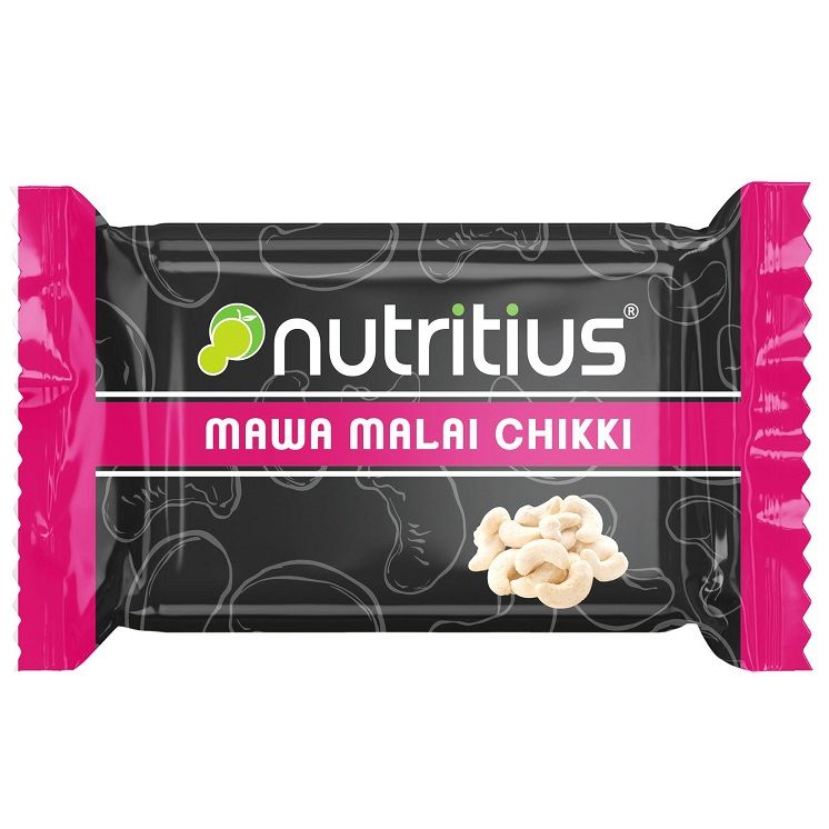 Nutritius Chikki - Mawa Malai, 125g