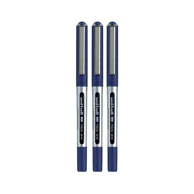 Uniball UB150 Eye Micro Roller Ball Pen - Blue, 1pc